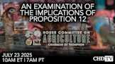 An Examination of the Implications of Proposition 12