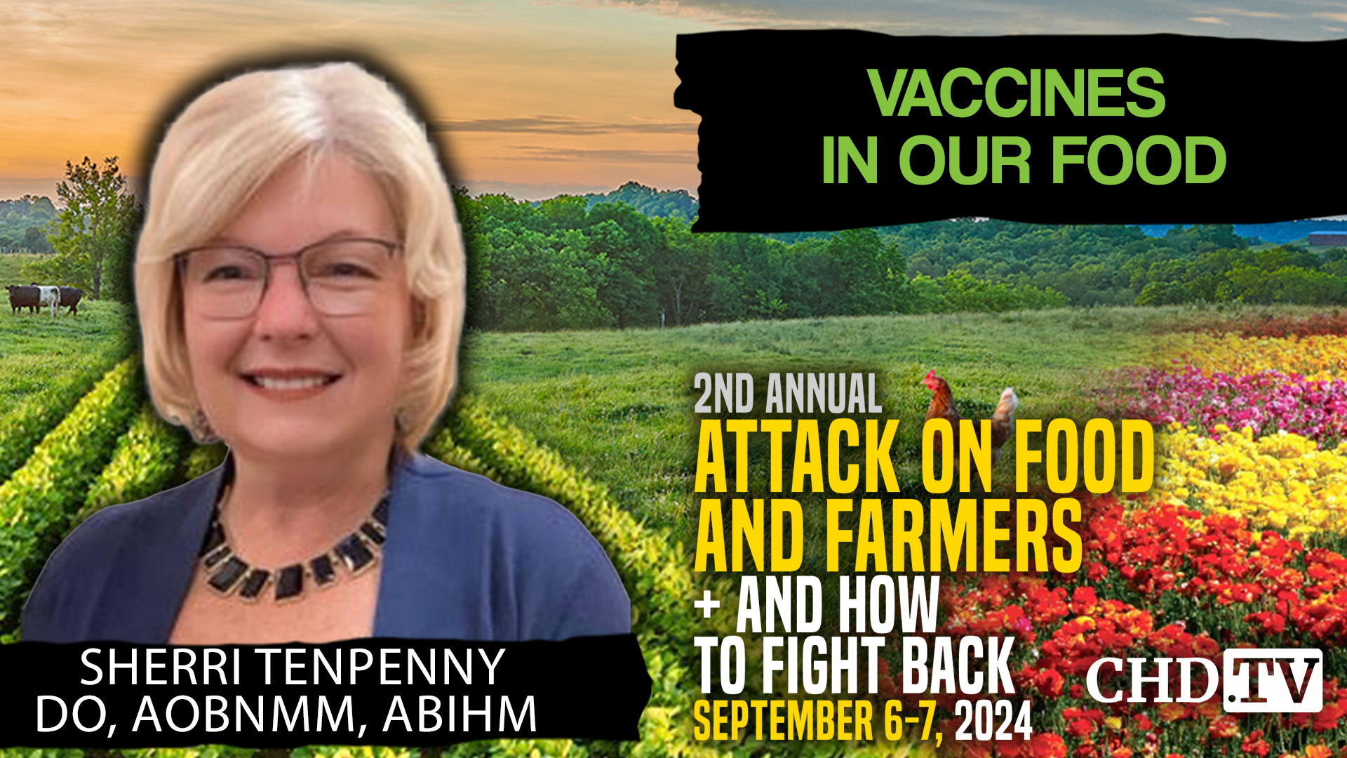 Sherri Tenpenny, DO, AOBNMM, ABIHM | Vaccines in Our Food