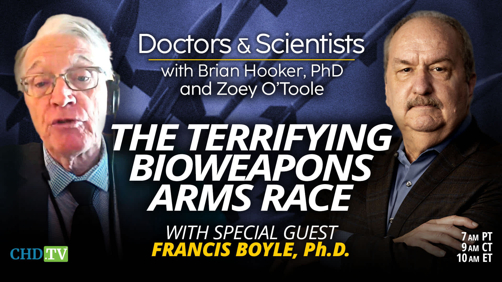 The Terrifying Bioweapons Arms Race With Francis Boyle, Ph.D.