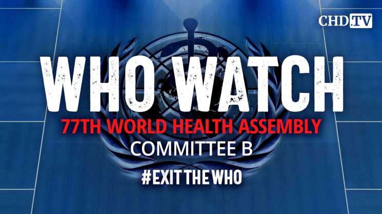 WHO WATCH: Committee B, 7 | WHA77