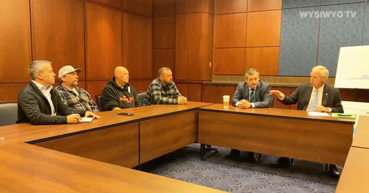 Press Conference: Truckers Meet With Sen. Johnson + Ted Cruz