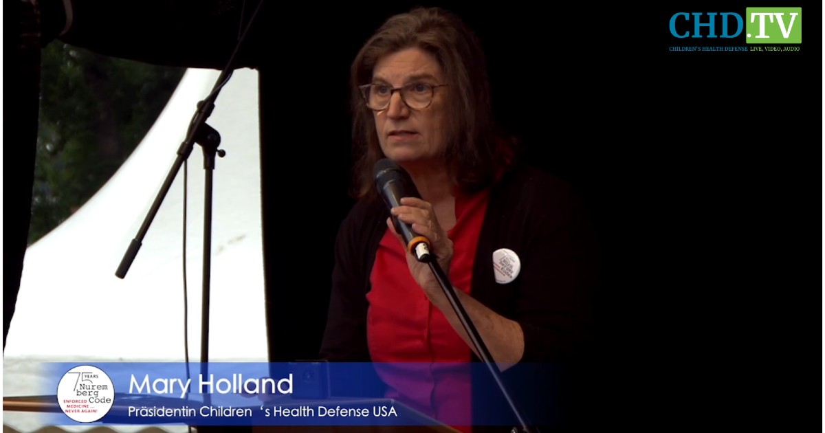 Mary Holland — Nuremberg 75th Commemoration