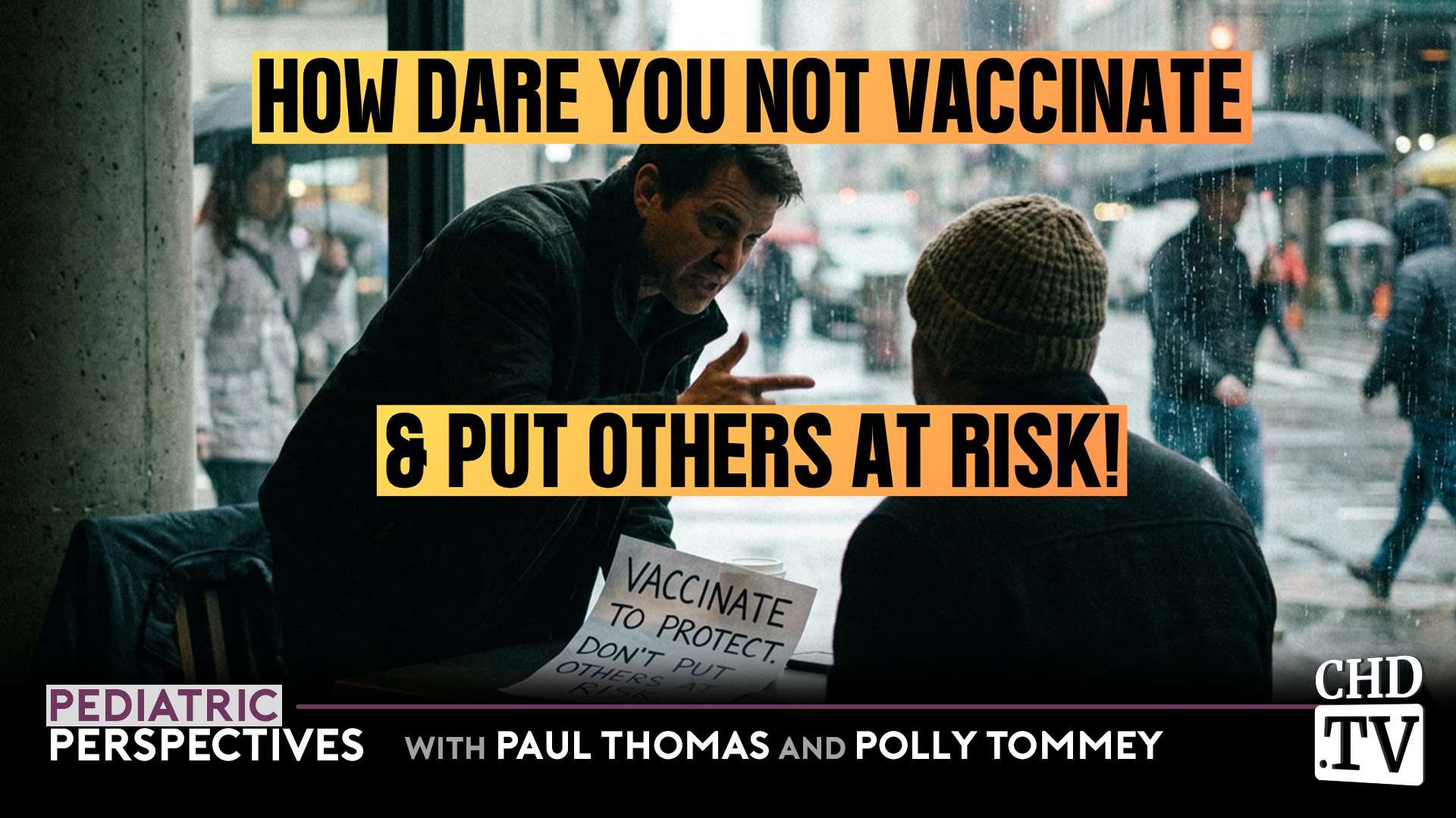 How Dare You Not Vaccinate & Put Others at Risk! 