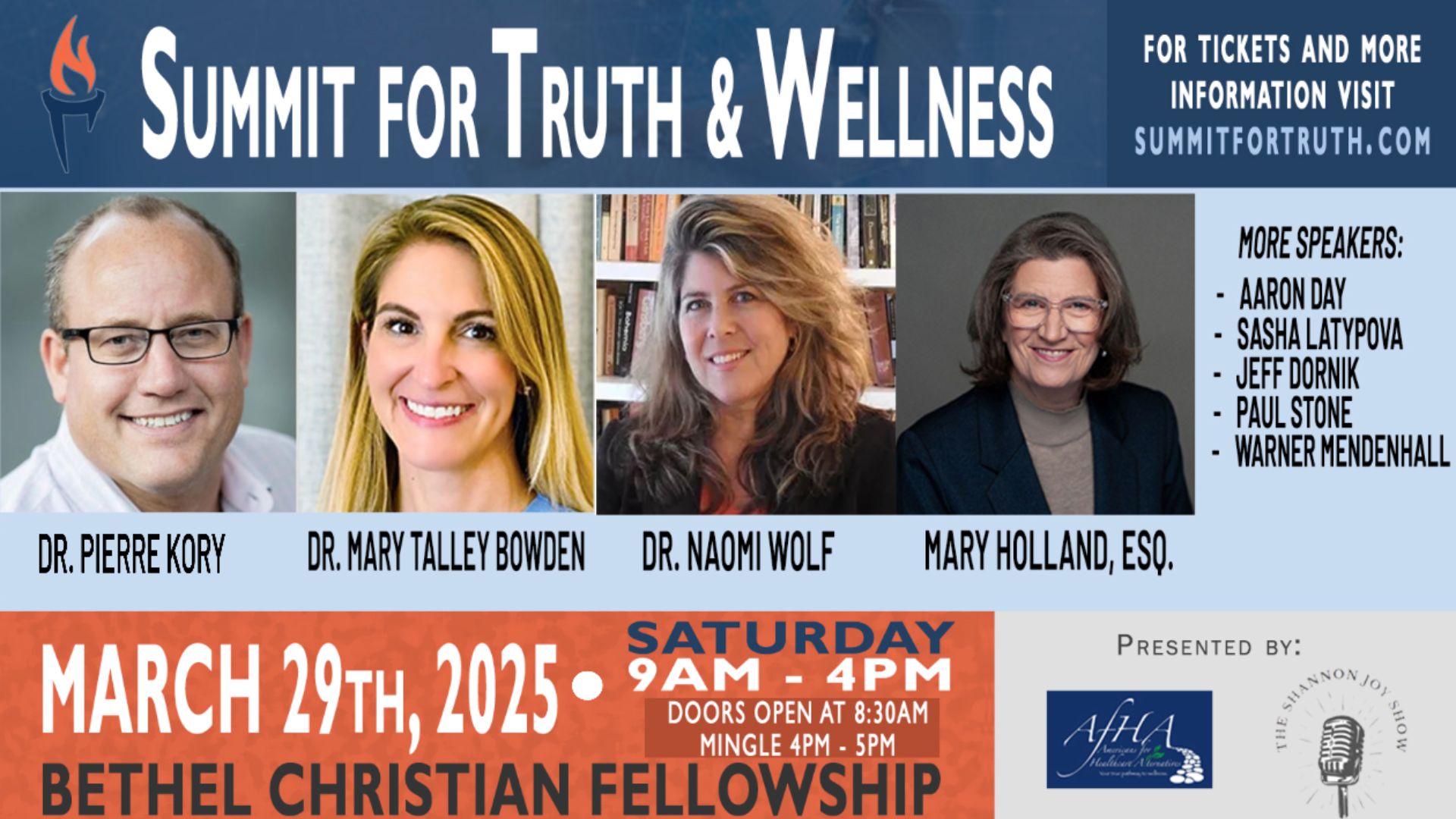 Summit for Truth & Wellness