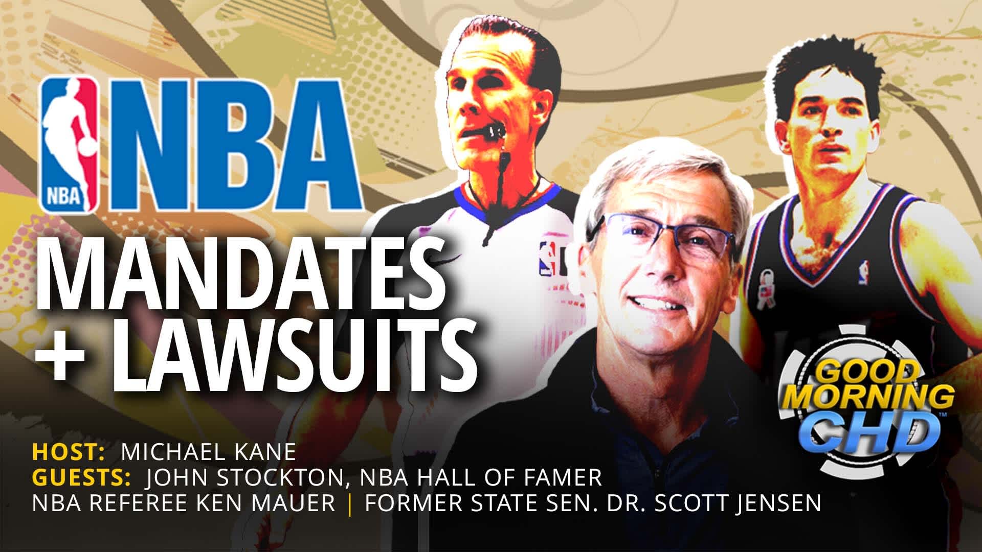 NBA Mandates With Hall of Famer John Stockton, Referee Ken Mauer + Former Sen. Scott Jensen