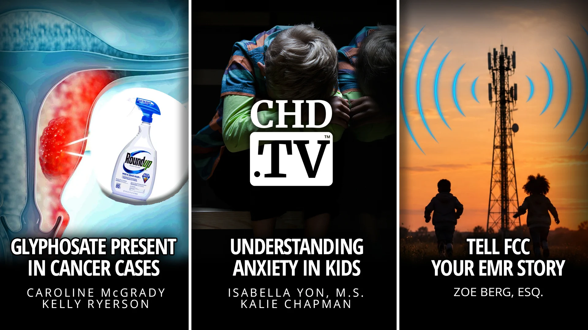 Glyphosate Present in Cancer Cases + Understanding Anxiety in Kids + Tell FCC Your EMR Story