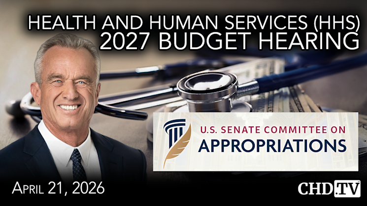 Health and Human Services (HHS) 2027 Budget Hearing