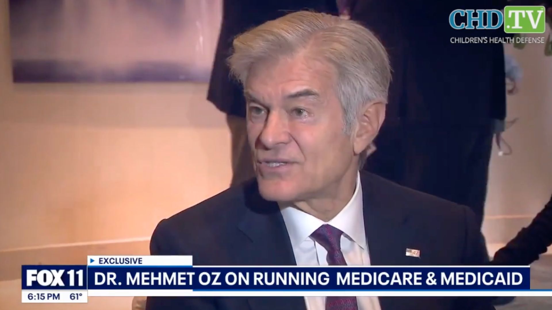 Dr. Oz Discusses Running Medicare and Medicaid
