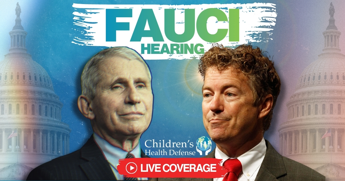 Fauci Hearing - Live Coverage