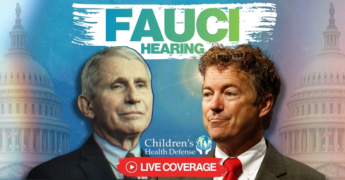 Fauci Hearing - Live Coverage