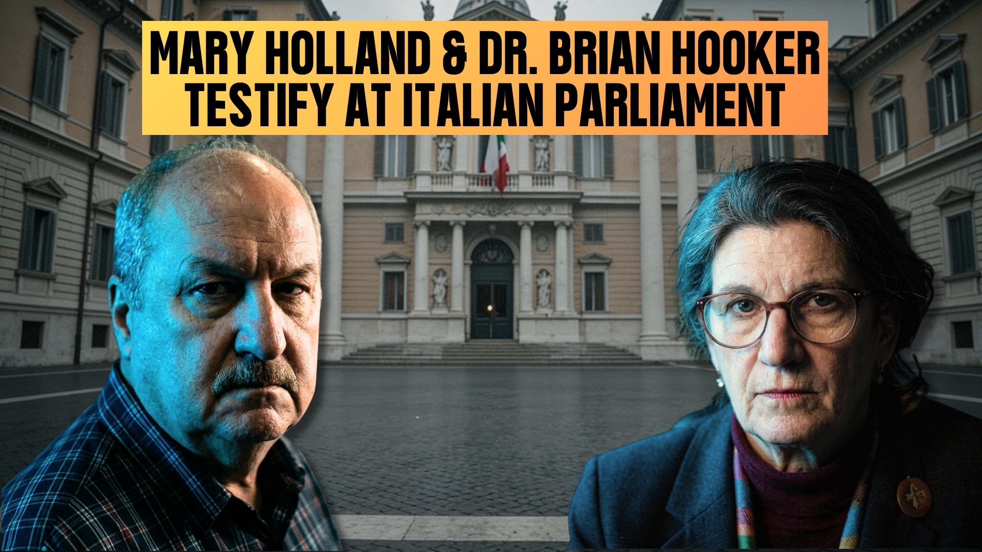 Mary Holland & Dr. Brian Hooker Testify at Italian Parliament Committee