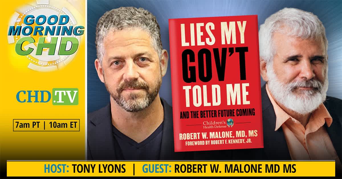 Lies My Gov't Told Me With Dr. Robert Malone + Tony Lyons