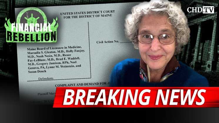 BREAKING: Dr. Meryl Nass Slaps Maine Medical Board With First Amendment Lawsuit