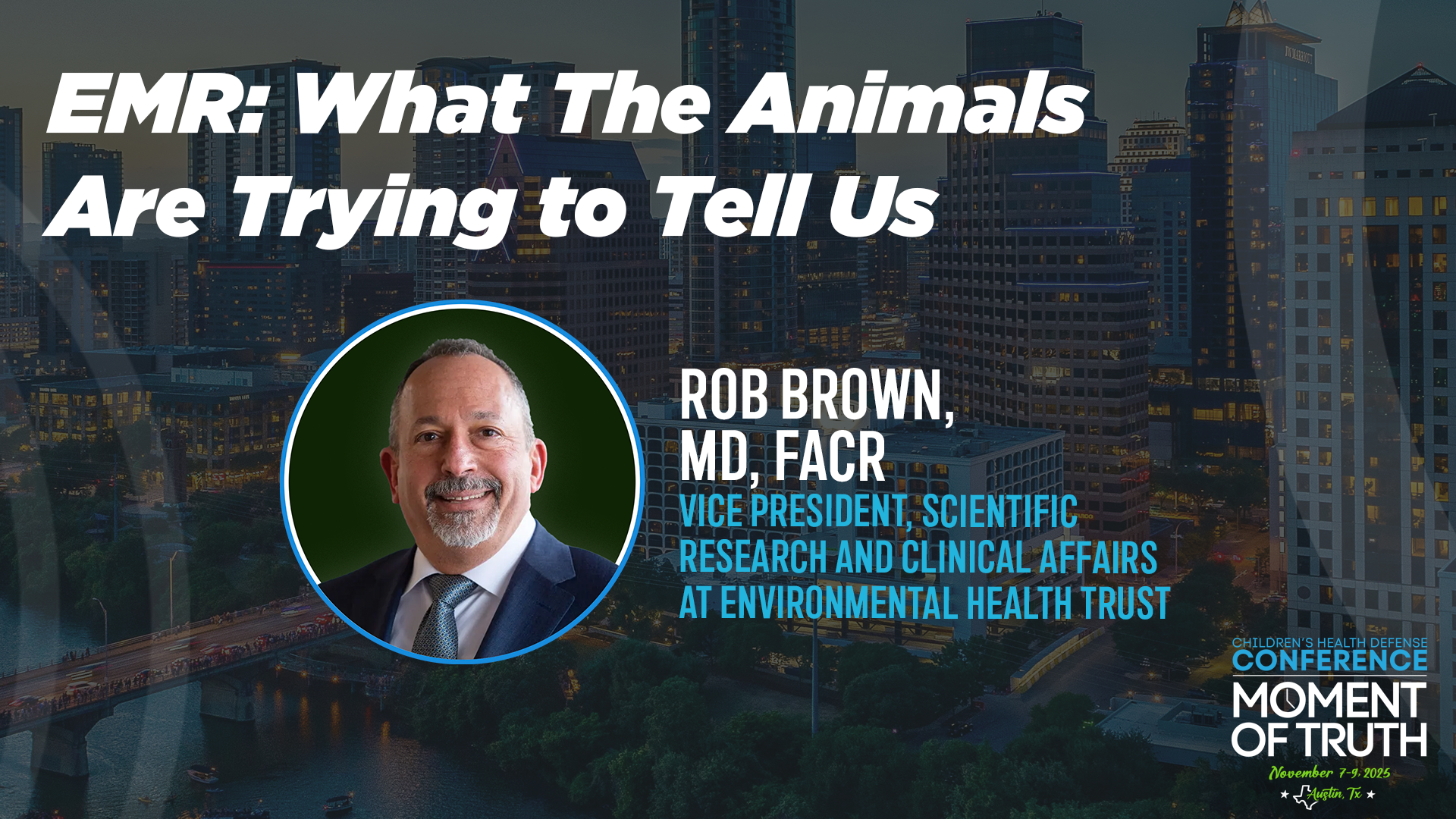 EMR: What The Animals Are Trying to Tell Us