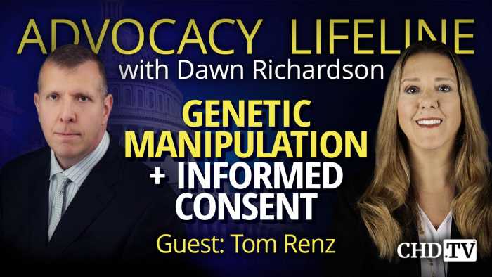 Genetic Manipulation + Informed Consent With Attorney Tom Renz
