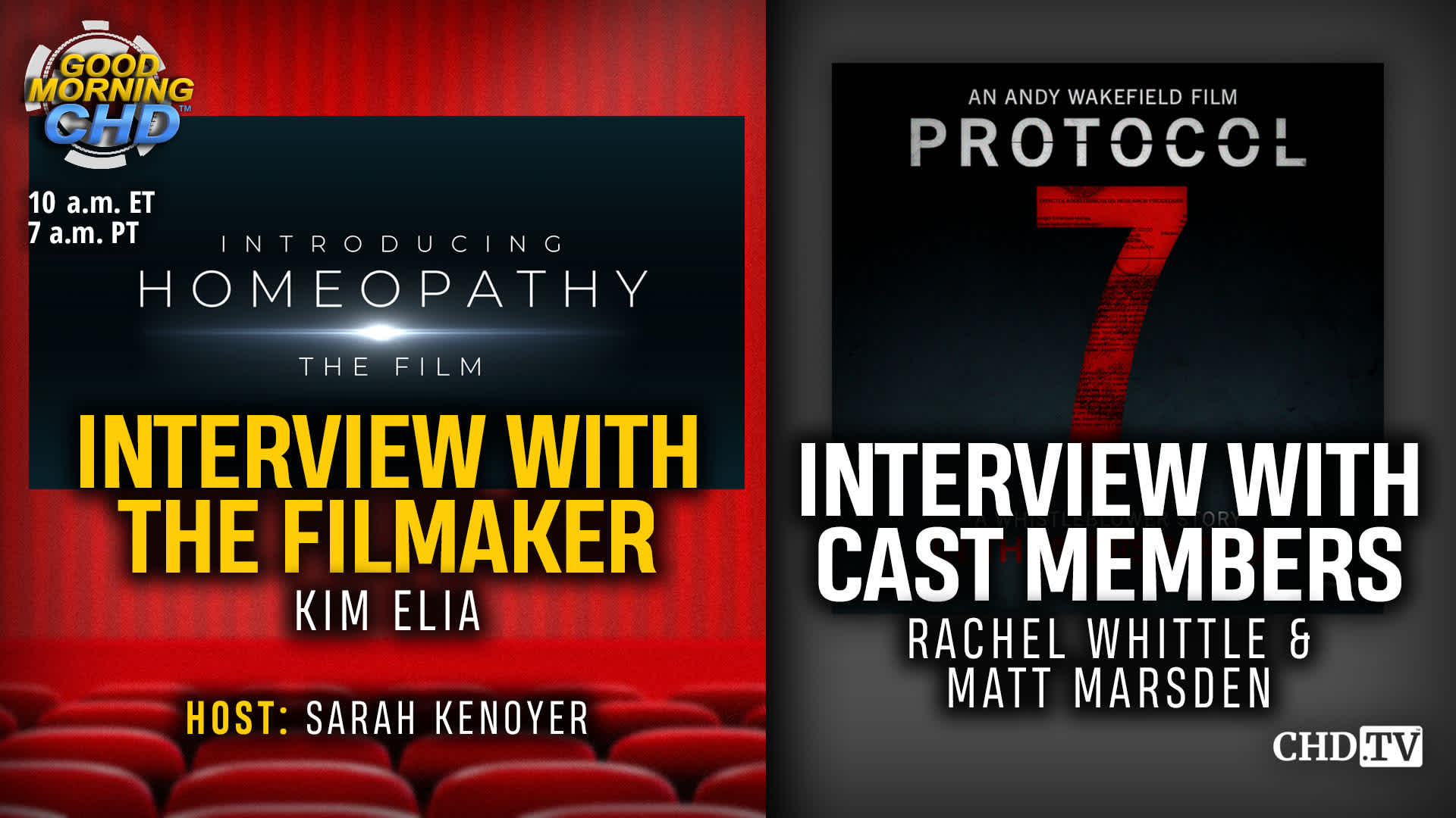 Introducing Homeopathy: Interview with the Filmmakers + Protocol 7: Interview with Cast Members