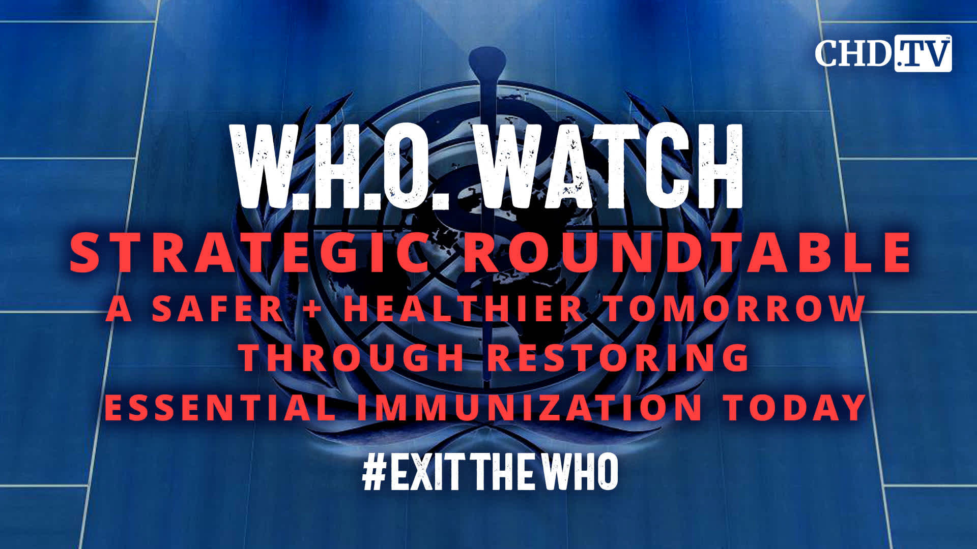 Strategic Roundtable | A Safer + Healthier Tomorrow Through Restoring Essential Immunization Today