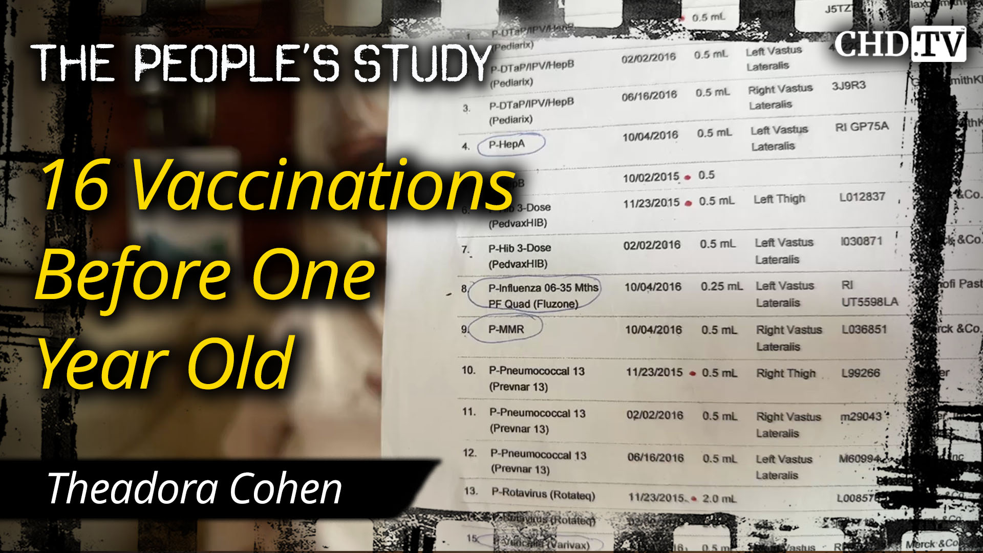 16 Vaccinations Before One Year Old #NY