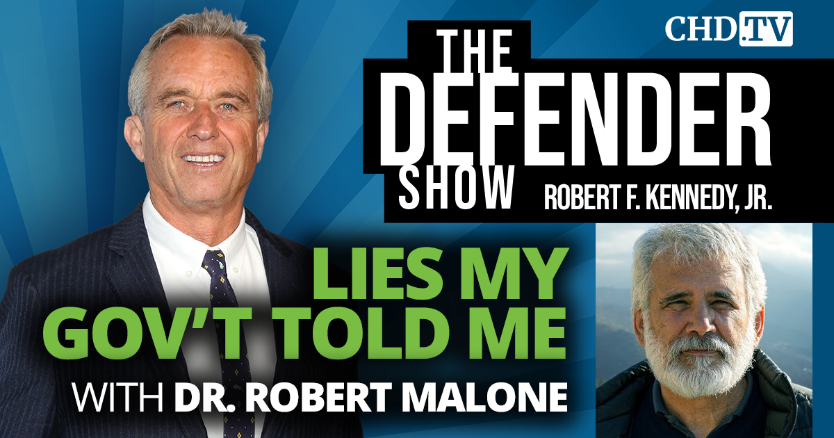 Lies My Government Told Me With Dr. Robert Malone