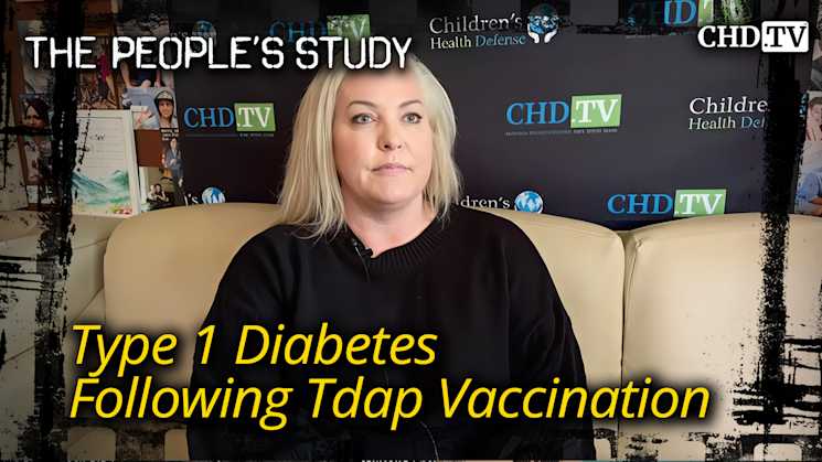 Type 1 Diabetes Following Tdap Vaccination