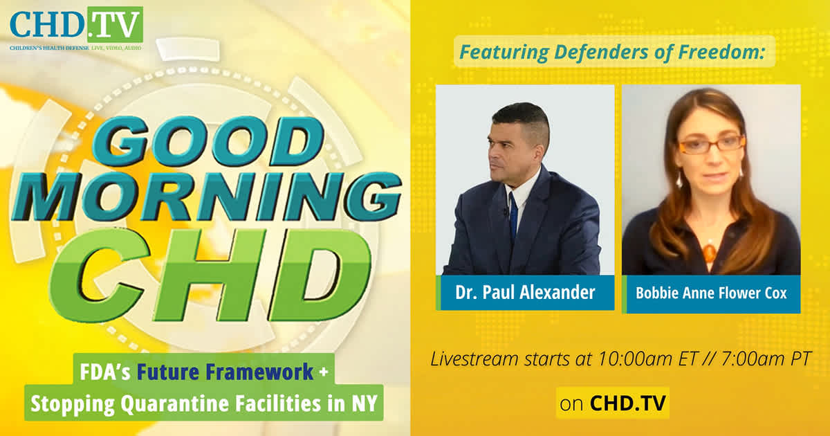 FDA’s Future Framework With Dr. Paul Alexander + STOPPING Quarantine Facilities in NY