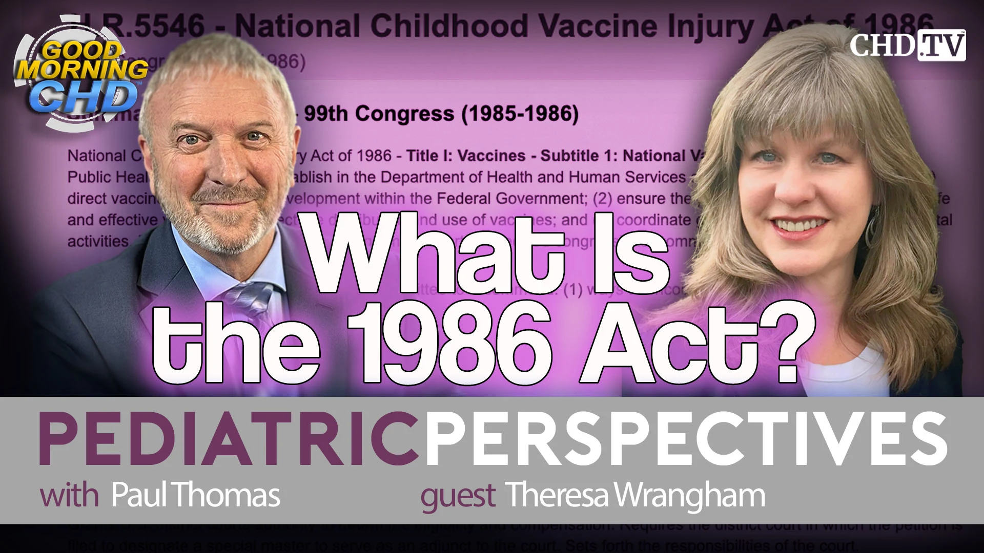 What Is the 1986 Act?