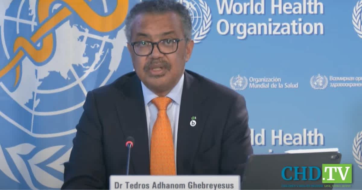 Live Media Briefing From Director General Tedros Adhanom Ghebreyesus — June 29, 2022