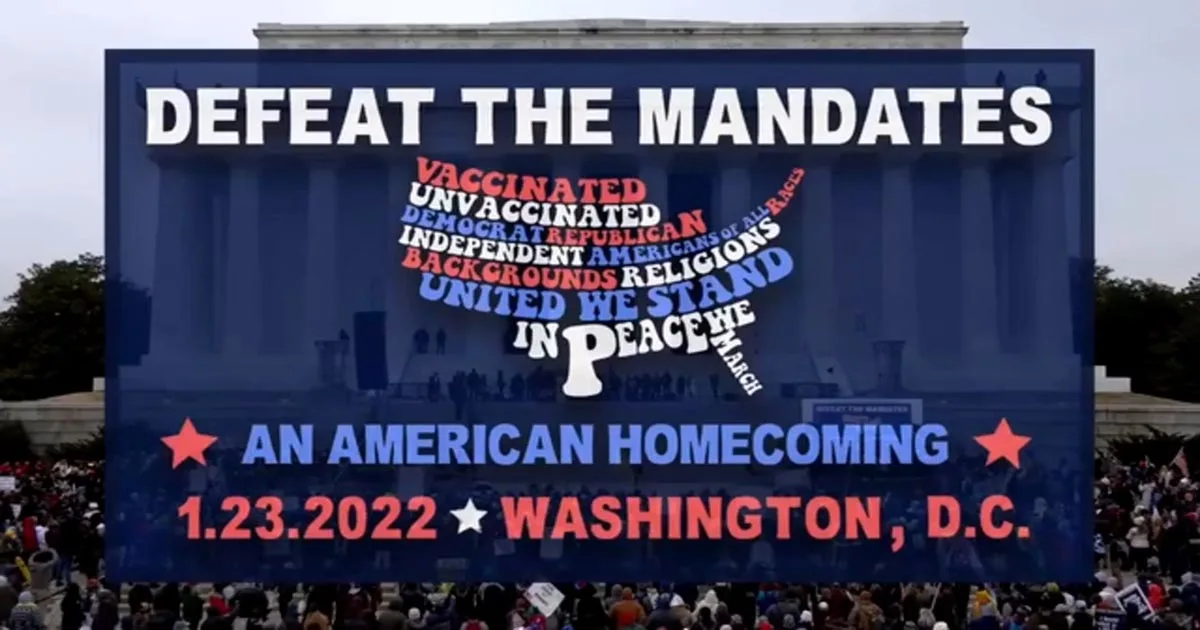 Defeat the Mandates Rally Recap One-Hour Special.