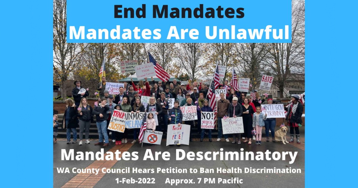 Anti Health Discrimination County Hearing