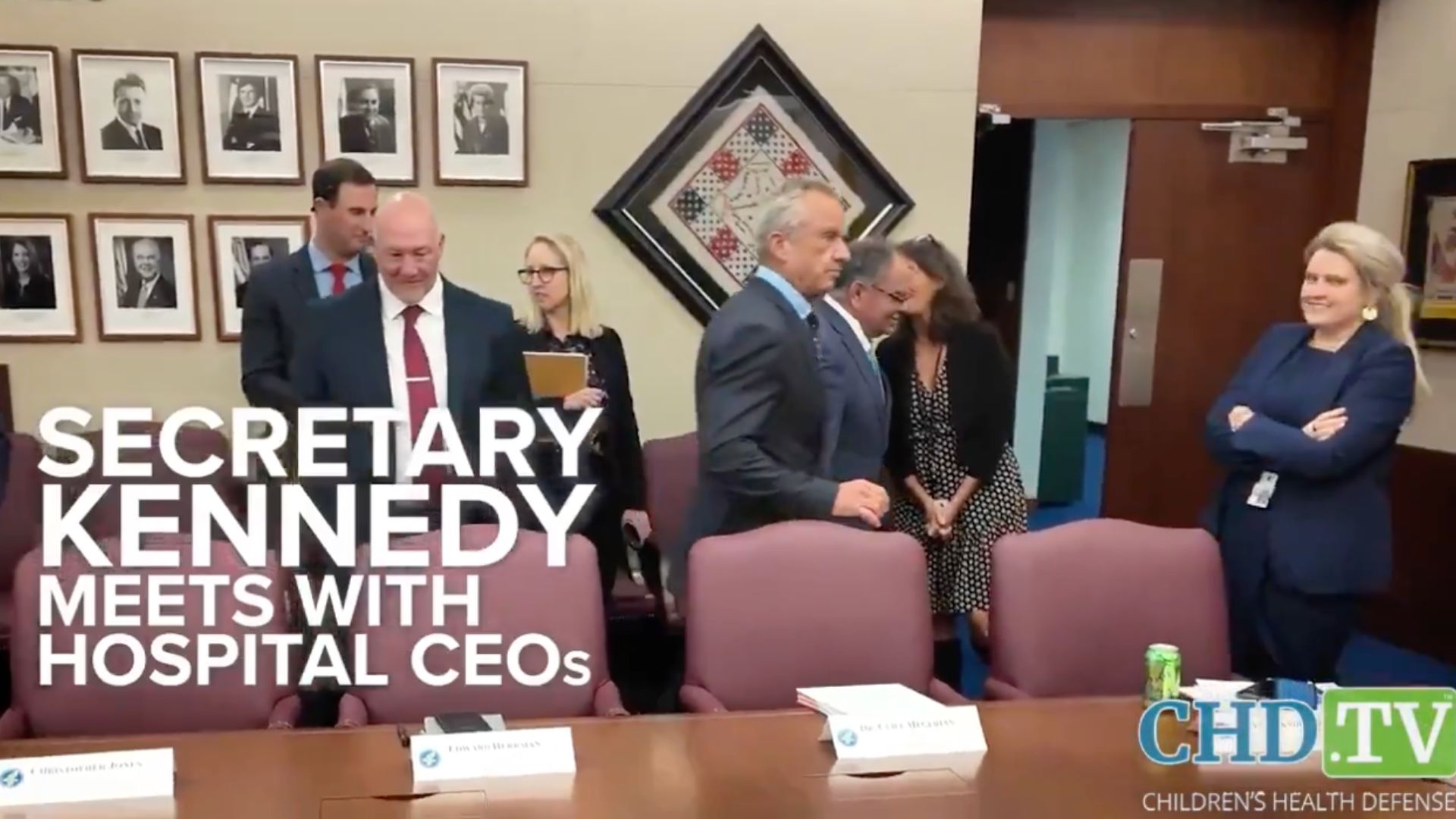 Sec. Kennedy Meets with Hospital CEOs