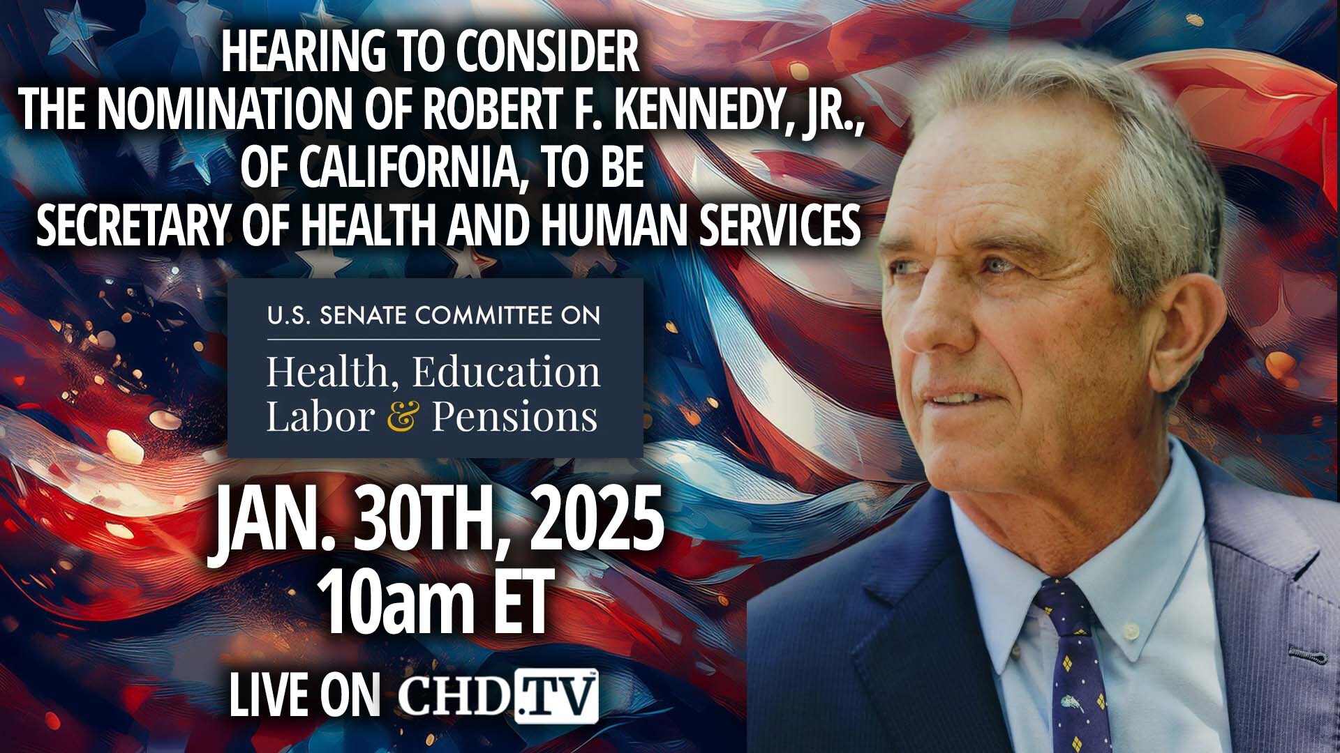 Robert F. Kennedy Jr. HHS Confirmation Hearing | Jan. 30