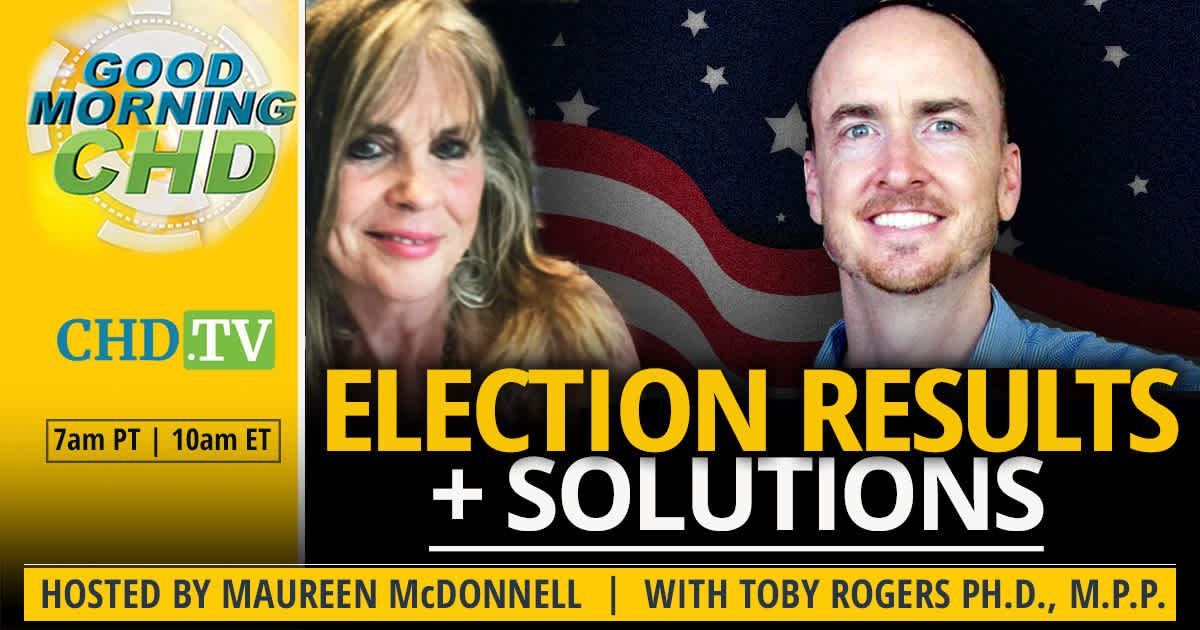 Election Results + Solutions With Maureen McDonnell + Toby Rogers, Ph.D., M.P.P.