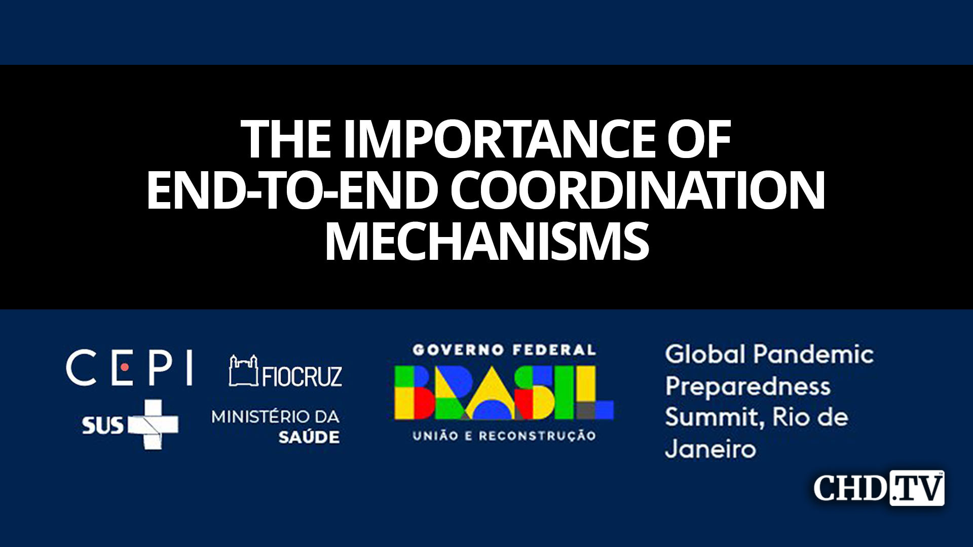 The Importance of End-To-End Coordination Mechanisms