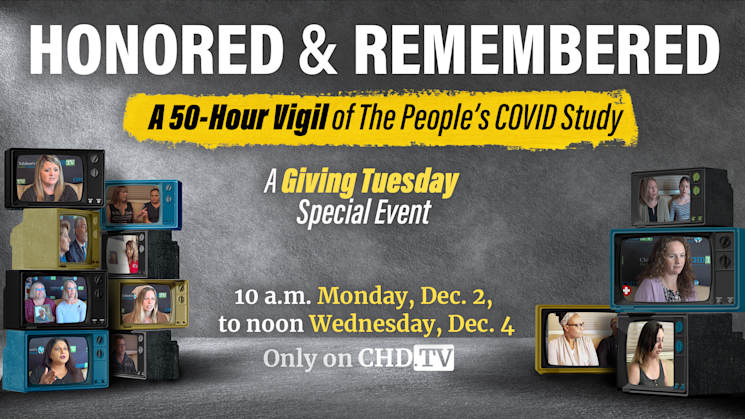 HONORED & REMEMBERED: A 50-Hour Vigil of The People's COVID Study Event