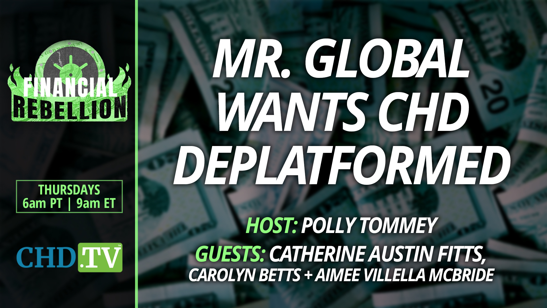 CHD Banned from Facebook + Instagram — Why Mr. Global Wants CHD Deplatformed