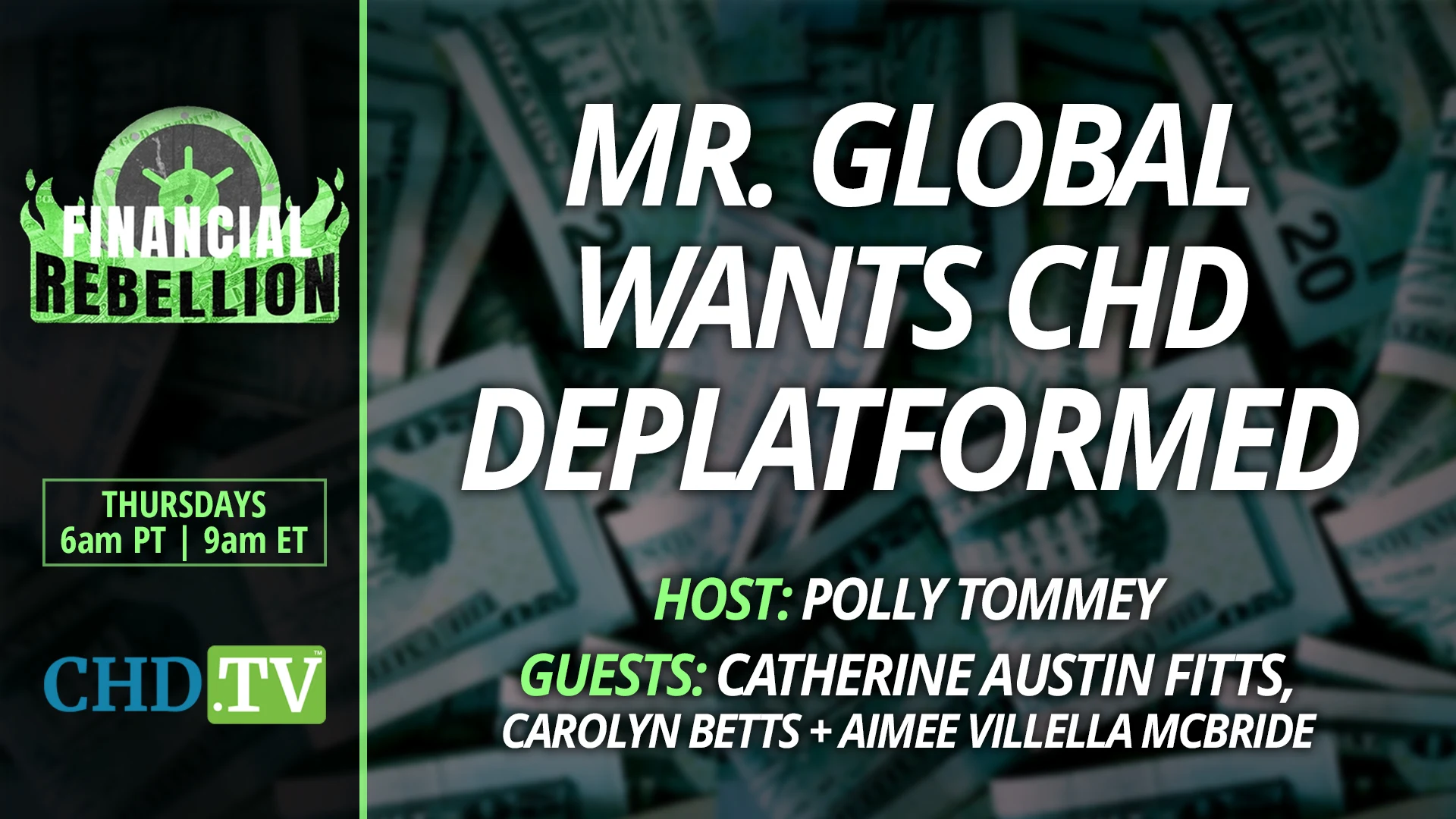CHD Banned from Facebook + Instagram — Why Mr. Global Wants CHD Deplatformed
