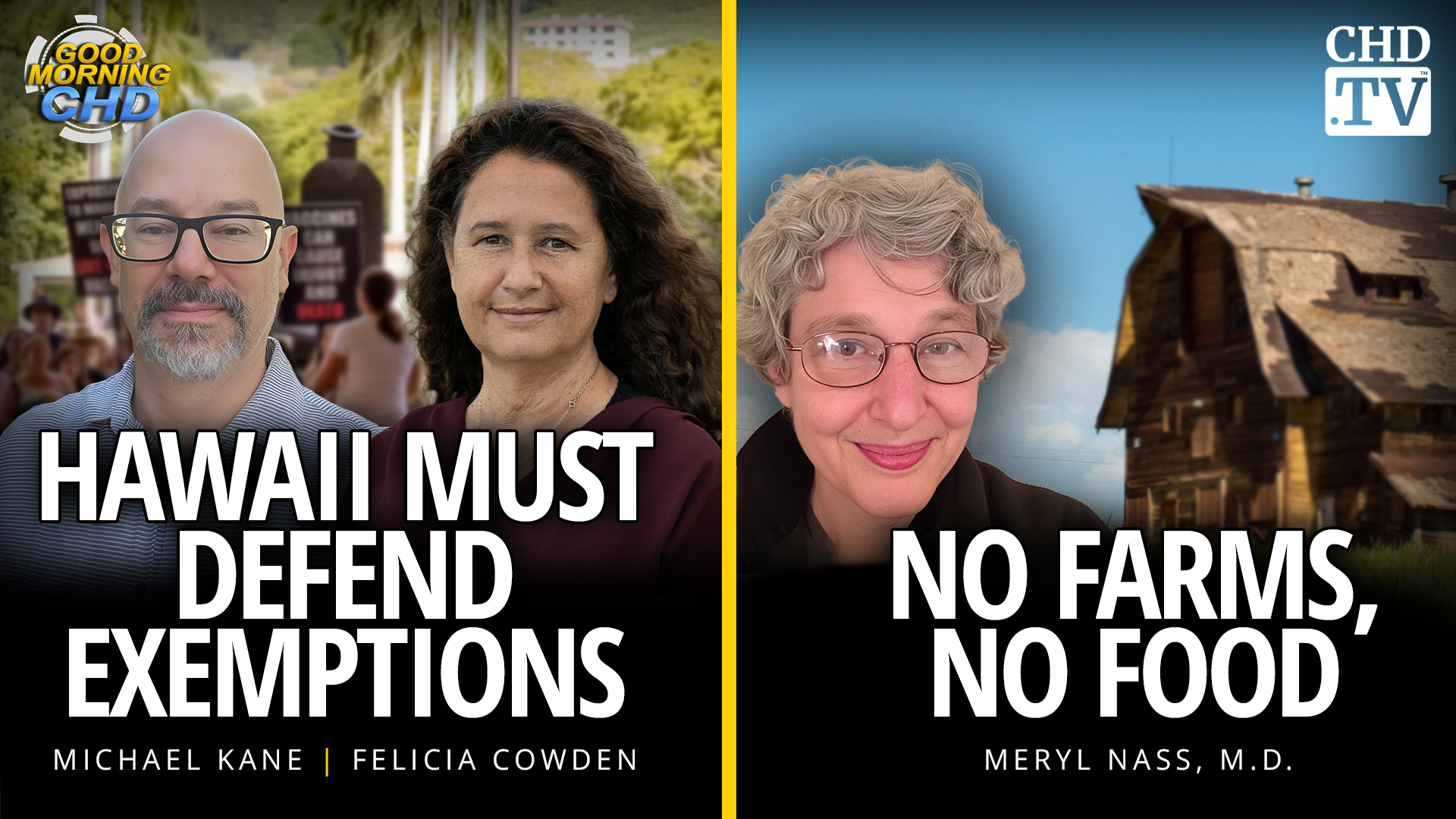 Hawaii Must Defend Exemptions + No Farms, No Food
