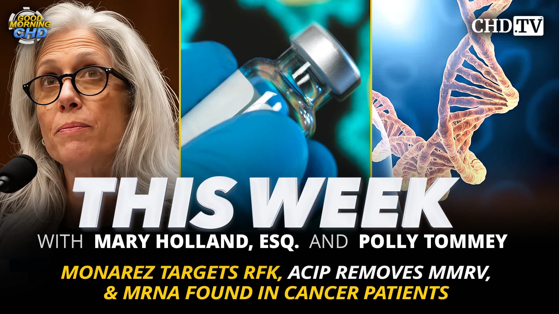 Monarez Targets RFK Jr, ACIP Removes MMRV, & mRNA Found in Cancer Patients