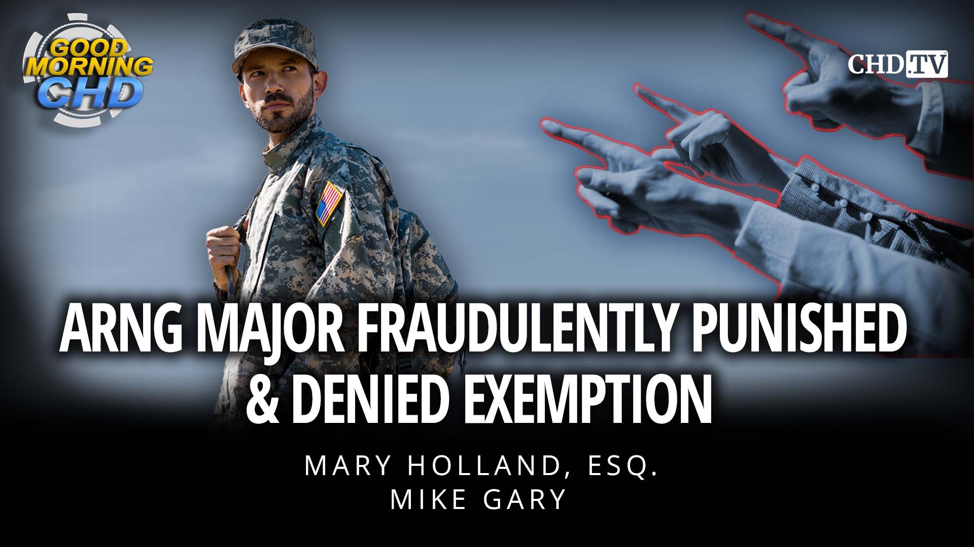 ARNG Major Fraudulently Punished & Denied Exemption