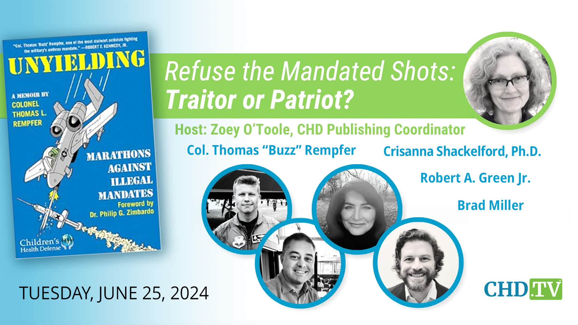 Refuse the Mandated Shots: Traitor or Patriot? | June 25