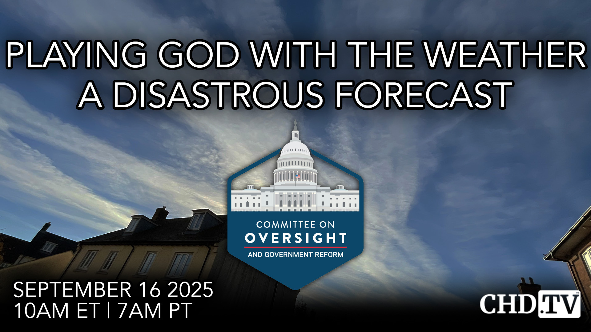 Playing God with the Weather – A Disastrous Forecast