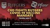 CHD Fights Rutgers COVID-19 Vaccine Mandate