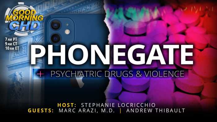 International Phonegate Scandal + Psychiatric Drugs & Violence