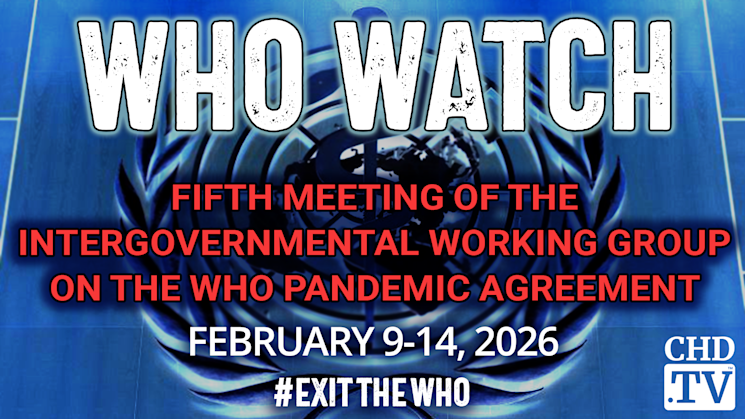 WHO WATCH: Fifth Meeting of the Intergovernmental Working Group (IGWG) on the WHO Pandemic Agreement | Feb. 14