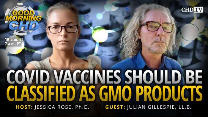 COVID Vaccines Should Be Classified as GMO Products