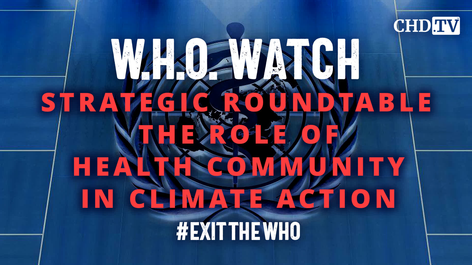 Strategic roundtable: The role of health community in #ClimateAction