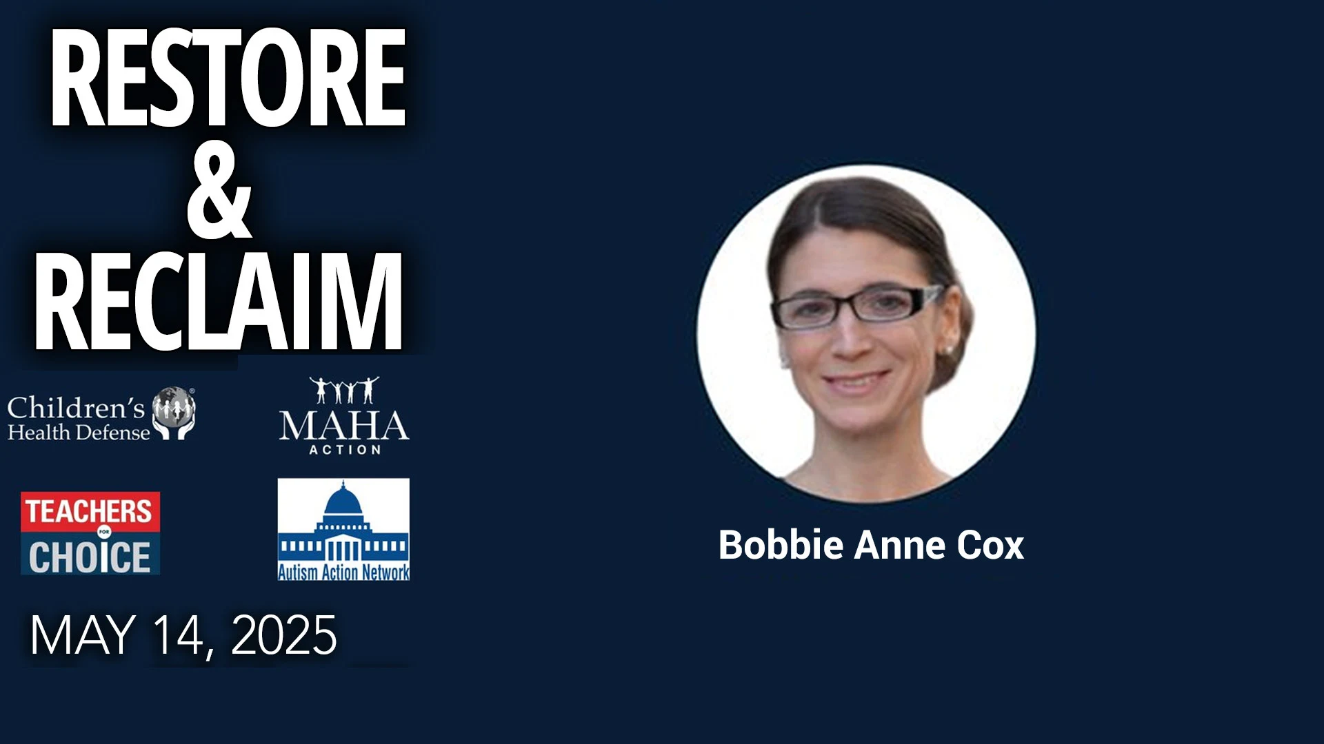 Bobbie Anne Cox | Restore & Reclaim Albany Rally Speech