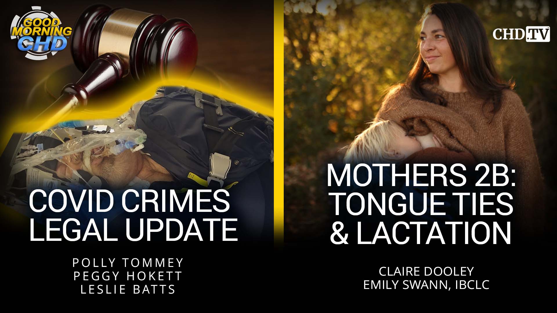 Covid Crimes Legal Update + Mothers 2B: Tongue Ties and Lactation