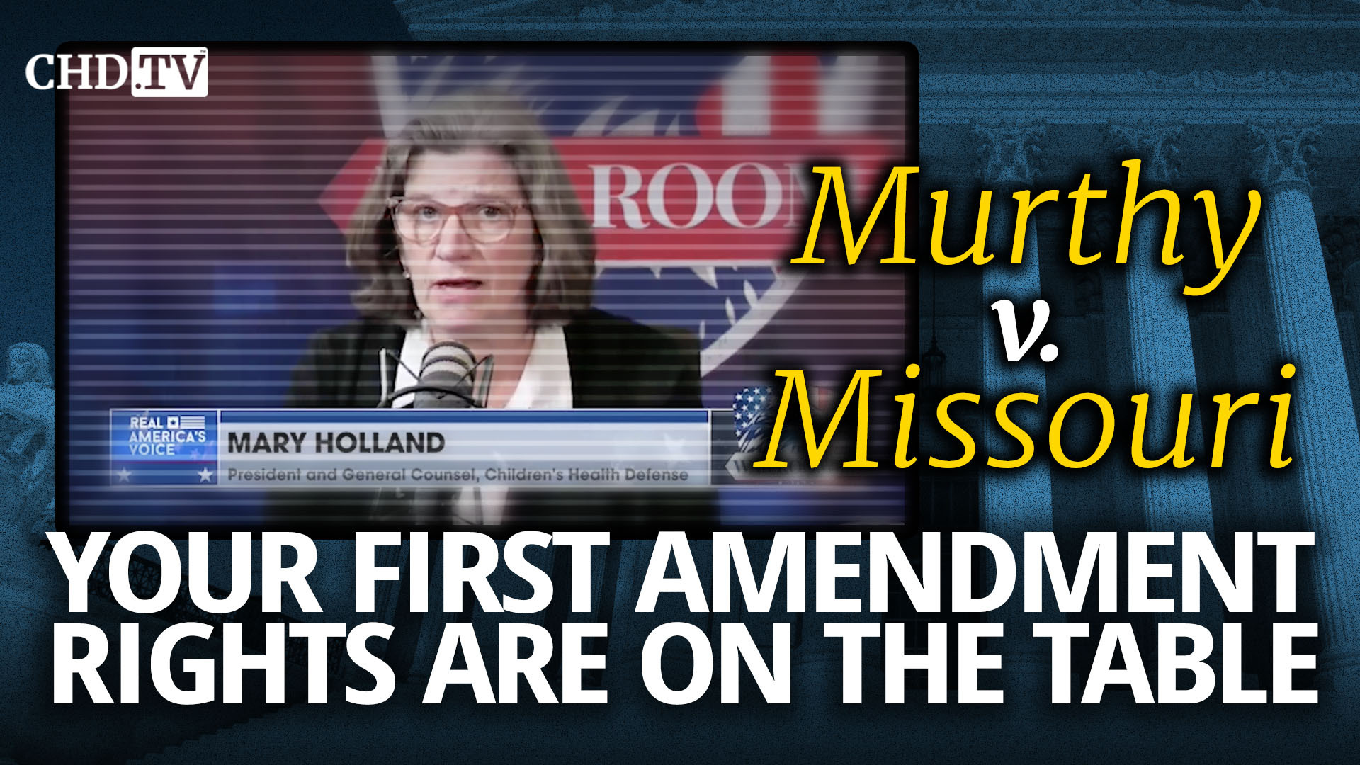 Your First Amendment Rights Are on the Table