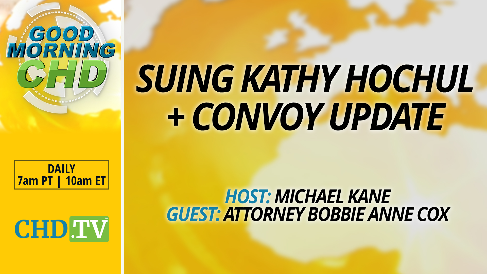 Suing Kathy Hochul + Convoy Update